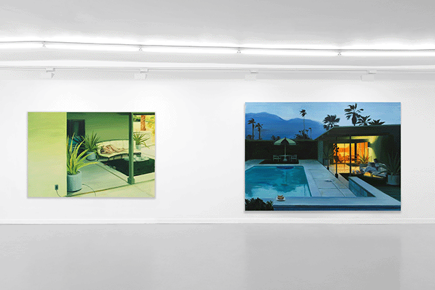  Installation shot of the present work included in The Racquet Club, GRIMM Gallery, Amsterdam, 2016. Image: Noortje Knulst. Courtesy of the Artist and GRIMM, Amsterdam | New York, Artwork: © Caroline Walker. All rights reserved, DACS 2022